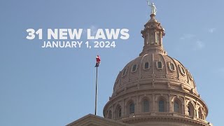 Here are some of the Texas laws taking effect Jan 1 2024 [upl. by Latreese]