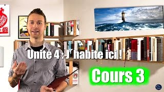 Französisch lernen online  für Anfänger  Unité 4 Cours 3 [upl. by Imas]