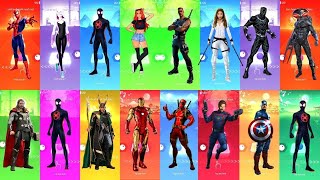 Tiles Hop EDM Rush Megamix 27  Deadpool vs Star Lord vs Captain America vs Miles Morales amp More [upl. by Ahsinam]