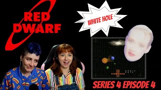 Red Dwarf REACTION  White Hole Series 4 Ep 4  Gallifrey Gals Get Dwarfed  Americans React [upl. by Aratehs]