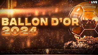 🔴 CEREMONIE BALLON DOR 2024 LIVE  🔥🇧🇷LE SACRE POUR VINICIUS RODRI BELLINGHAM  BALLON DOR LIVE [upl. by Leslee221]