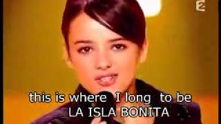 La isla bonita  KARAOKE [upl. by Eciened]