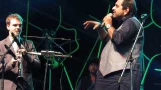 Des  Shankar Mahadevan Shankar Tucker and Giuliano Modarelli at Storm Festival [upl. by Afihtan]