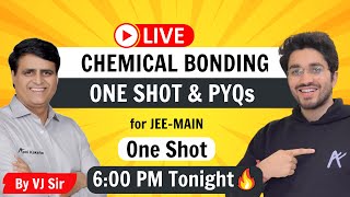 Chemical Bonding  One Shot amp PYQs  By VJ Sir [upl. by Errot586]