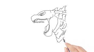 How to Draw Godzilla Atomic Blast by Art Land  Mady Arts [upl. by Irfan]