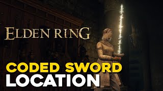 Elden Ring Coded Sword Location [upl. by Asihtal38]