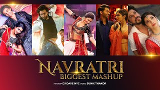 Navratri Mashup  DJ Dave NYC  Sunix Thakor  Latest Garba Mashup [upl. by Stig427]