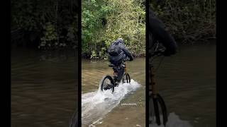 EBike VS Water Part 3…😅😭 EBikes Bikes FordCrossing entertainmentnews funny fun Fyp [upl. by Adnalram523]