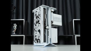 ITX open type Intel i7 14700K  ASUS ROG RTX 4090 STIRX white [upl. by Kat]