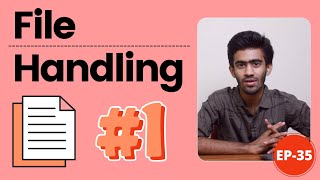 File Handling in C part  1  CProgramming Ep35  Tamil  code io [upl. by Stefa]