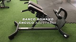 Banco Romano Ángulo Ajustable  ILUS Fitness [upl. by Hillery434]