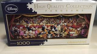 1000 Pcs Disney Clementoni Puzzle [upl. by Yerahcaz]