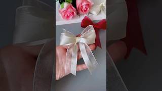 Easy Ribbon 🎀 Art Craft Ideas ❤️ribboncraft radhikasaini [upl. by Ative]