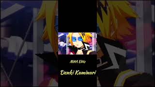 Denki Kaminari edit myheroacedemia mha phonkedit [upl. by Kciregor]