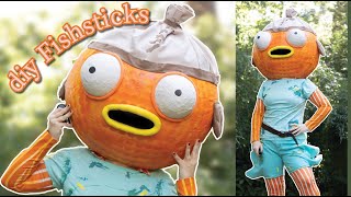 DIY Fishsticks from Fortnite Cosplay Costume  Fortnite Cosplay [upl. by Ottavia]