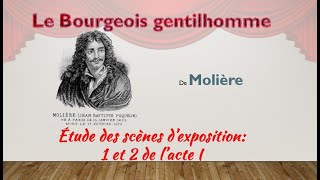 Le Bourgeois gentilhomme acte I scènes 1 et 2 [upl. by Tammi]