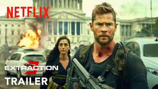 EXTRACTION 3  Trailer  Chris Hemsworth  Idris Elba  Golshifteh  Netflix [upl. by Leehar]