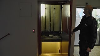 I GOT STUCK 10  1942 Siemens elevator ride GONE WRONG [upl. by Otrebide]