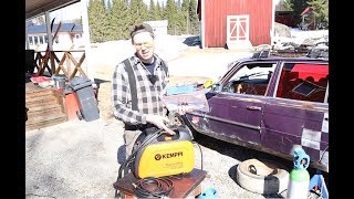 Test Kemppi EVO 200 Aluminum and Steel Welding [upl. by Augie]