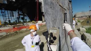 Radiation shielding for workers at the Chernobyl New Safe Confinement [upl. by Llennor]