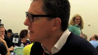 ComicCon 2010  Dexter John Goldwyn Interview [upl. by Janetta795]