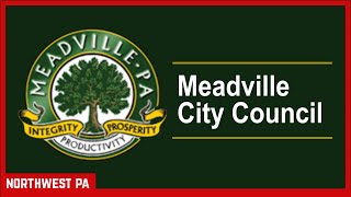 Meadville City Council Mar 19 2024 [upl. by Nek]