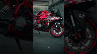 RC 200 new red colour graphics 🍒 Underbelly 💥 rc200 ytshorts shorts viral [upl. by Sand309]