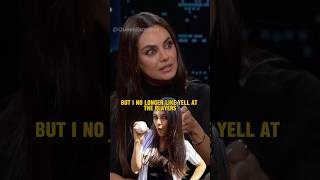 Mila Kunis Reveals Yelling at Players During Games 😂 MilaKunis shorts [upl. by Tunnell]