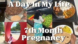 DIML  7th Month Pregnancy  What I Eat In a Day  Daily Routine  Healthy Food [upl. by Winikka]