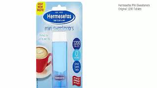 Hermesetas Mini Sweeteners Original 1200 Tablets [upl. by Jules]