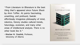 Peter Swirski  From Literature to Biterature [upl. by Nnaeel]