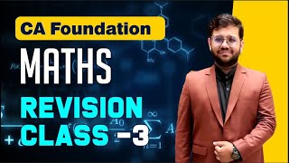 CA Foundation  Revision  QA  Marathon 3  By Siddhant Sonthalia  Sept 24 Attempt [upl. by Adekahs]