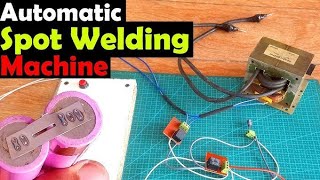 Automatic Spot Welding with a Simple OneWay Relay Circuitquot [upl. by Mercer]