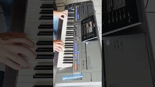 Intro  Farinha  djavan cover Yamaha Tyros 5 xote [upl. by Ditzel]