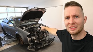 Ich finde den GRUND warum NIEMAND den V8 Motor des 2500€ Audi S6 reparieren wollte [upl. by Mylo365]