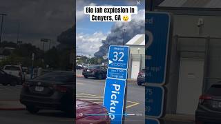 Bio Lab explosion in Conyers GA 😲 News Explosion emergency georgia Alert [upl. by Drofnil]