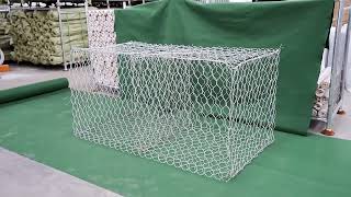 See how easy it is to construct your very own gabion basket [upl. by Icats291]