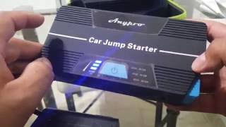 Anypro Car Jump Starter Review [upl. by Lletnom772]