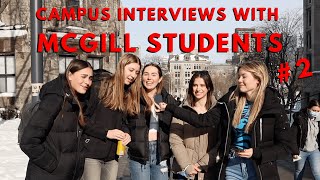 McGill Students on Montreal Restaurants  Campus Interviews [upl. by Amaerd]