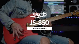 JET GUITARS JS 850 Demo [upl. by Fidelity]