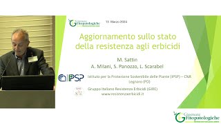 GF 2024 – Resistenza delle erbe infestanti ai prodotti fitosanitari [upl. by Sergius]