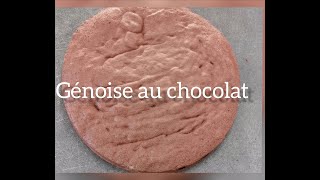 RECETTE GÉNOISE AU CHOCOLAT 🍫 [upl. by Marutani]