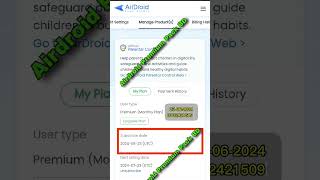 Airdroid parental control premium  Airdroid premium  Airdroid Parental control premium Bangla [upl. by Keiryt618]