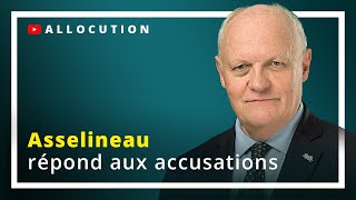 Asselineau répond aux accusations [upl. by Aicnorev]