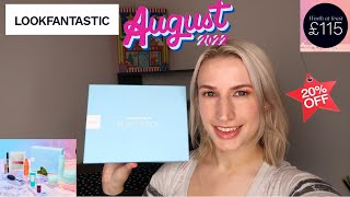 LOOK FANTASTIC BEAUTY BOX AUGUST 2022 amp SEPTEMBER SPOILERS [upl. by Aihsoek]