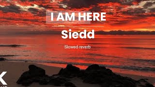 I am here Siedd SlowedreverbLyricsLyricsaesthetic [upl. by Euqnomod440]