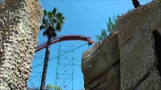 Goliath Six Flags Magic Mountain [upl. by Pamella]