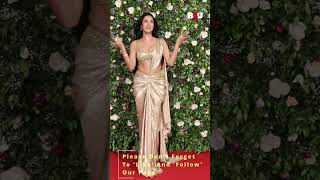 Sonal Chauhan Sizzles In Stunning Gold Saree trendingvideos paparazzi [upl. by Atil615]