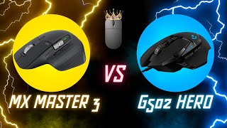 I Replaced The BEST Productivity Mouse With THIS  MX Master 3 VS G502 Hero [upl. by Annaxor240]