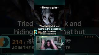 Never hiding in a closet again 😱😱 gaming funnyclips tiktok youtubeshorts [upl. by Ahtar]